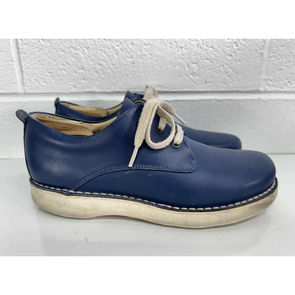 Samuel Hubbard Dress Fast Blue Leather Derby / Men's 9